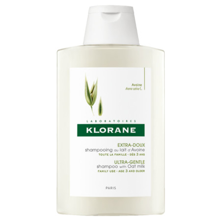 Klorane Shampoing Lait Avoine, 400 ml