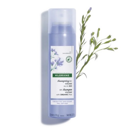 Klorane Shampoing sec au Lin BIO, 150ml