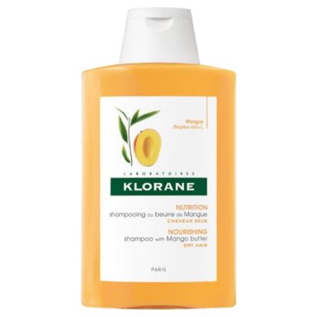 Klorane Shampooing Beurre Mangue, 400 ml