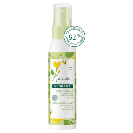 Klorane Junior Spray démêlant au Miel d'Acacia, 125 ml