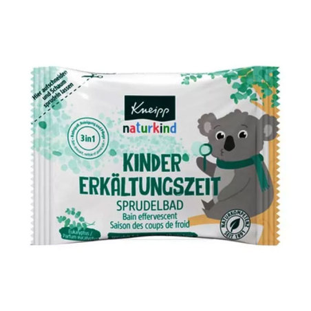 Kneipp Naturkind Bain Effervescent Saison des Coups de Froid, 80g