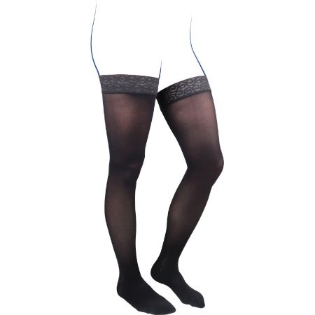 Bas-Cuisse Kokoon C2 Losanges Noir Taille 3 Normal    