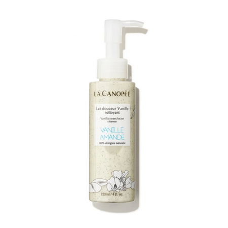 La Canopée Lait Douceur Vanille Nettoyant et Démaquillant, 120 ml