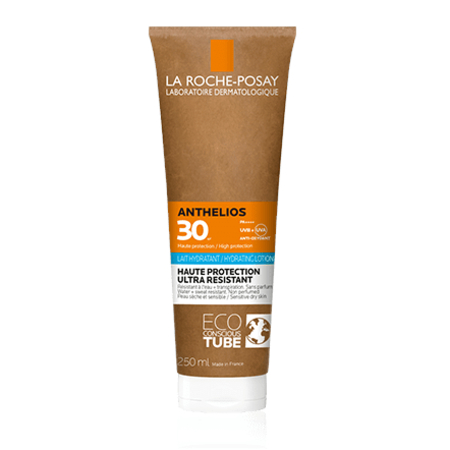 La Roche-Posay Anthelios crème solaire lait hydratant éco responsable, 250 ml