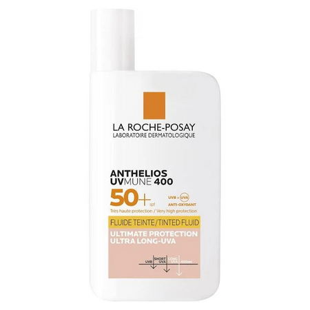 La Roche-Posay Anthelios fluide invisible teinté SPF 50+, 50 ml