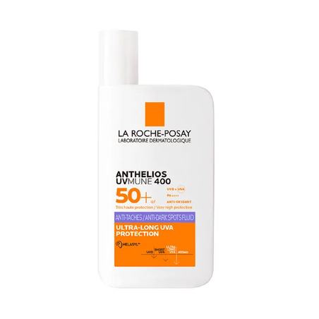 La Roche-Posay Anthelios UVmune 400 Fluide Anti-Taches SPF 50+ Sans Parfum, 50 ml