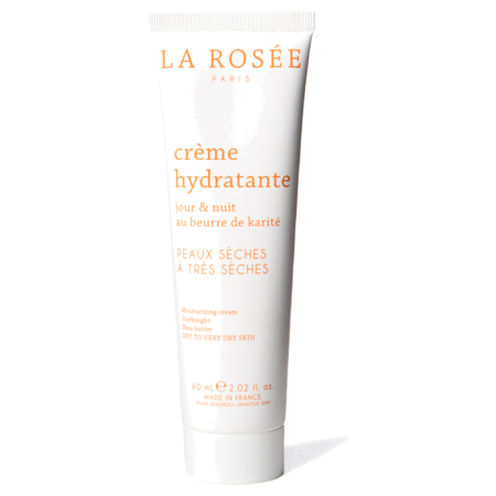 La Rosée crème hydratante visage jour et nuit au beurre de karité, 60 ml