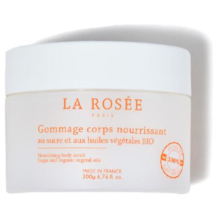 La Rosée Gommage Corps Nourissant au Sucre et aux Huiles Végétales Bio, 200 g