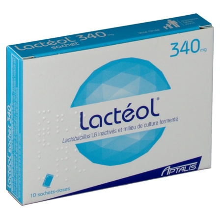 Lacteol 340 mg, 10 sachets