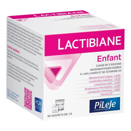 Lactibiane Enfant, 30 sachets de 1 g