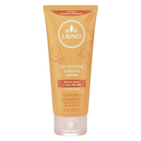 LAINO GEL DOCUHE ABRICOT /ALOE, 200 mL