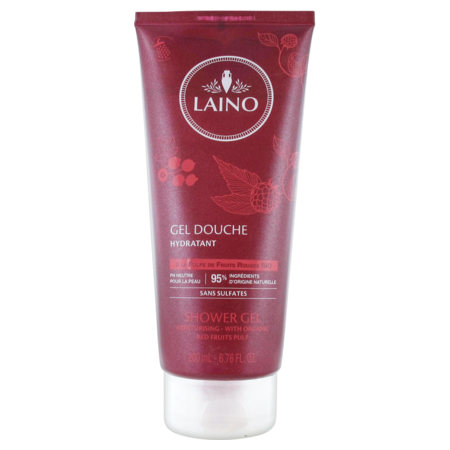 Laino gel douche hydr pulpe fr roug 200ml