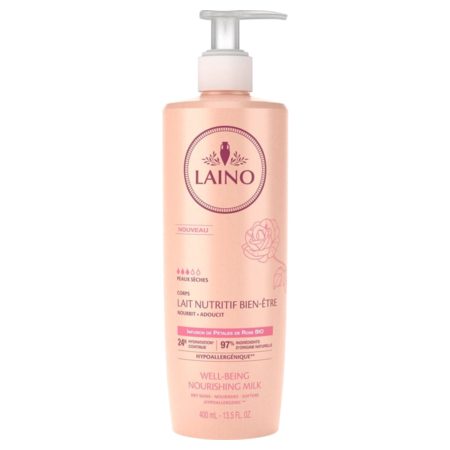 Laino lait nutritif apaisant rose, 400 ml