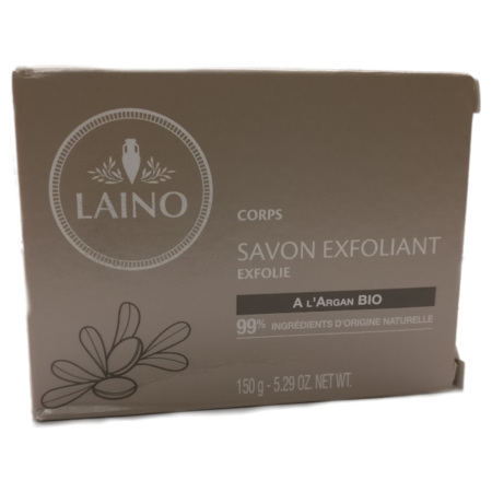 Laino Savon solide exfoliant argan, 150 g