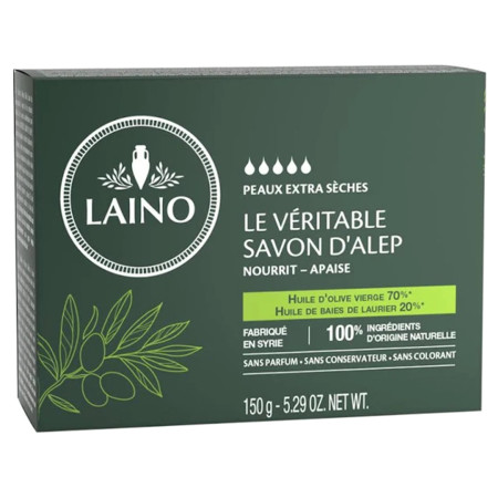 Laino véritable savon d'alep, 150 g