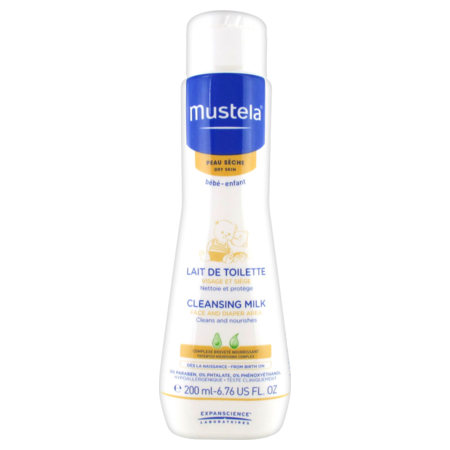 Lait toilette 200ml mustela   