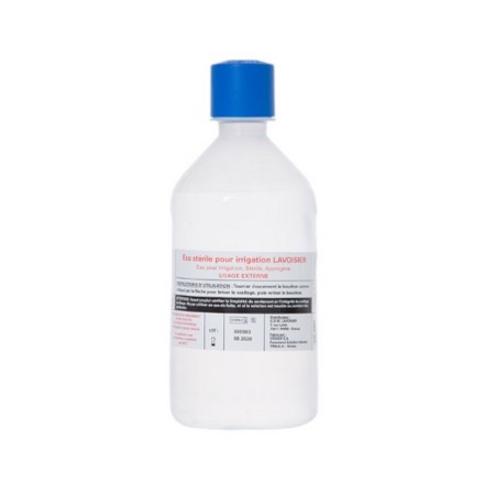 Lavoisier eau sterile irrigation, 250 ml