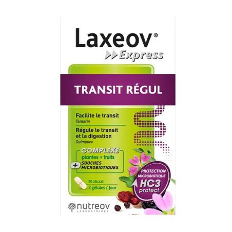 Laxeov Express Transit Régul, 30 gélules