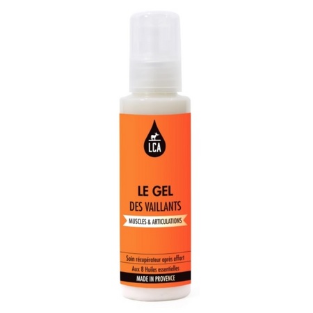 LCA Gel des vaillants Soin récupérateur après effort, 100 ml