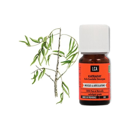 LCA Huile Essentielle Bio de Katafray, Flacon de 10 ml