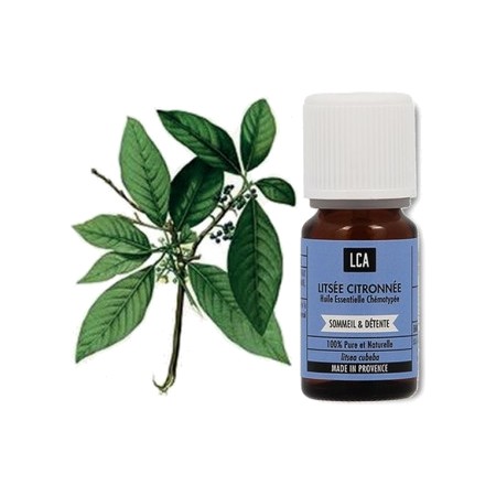 LCA Huile Essentielle de Litsée Citronnée, 10 ml