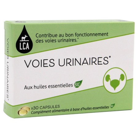 LCA Voies Urinaires aux Huiles Essentielles Bio, 30 Capsules