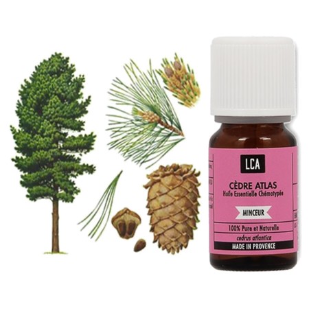 LCCA Huile Essentielle de Cèdre Atlas, 10 ml