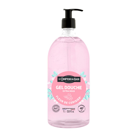 Le Comptoir du Bain Gel Douche Fleur de Cerisier, 1 L