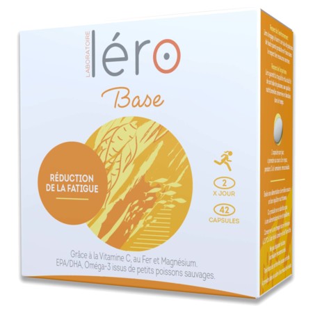 Léro Base Réduction de la Fatigue, 42 Capsules