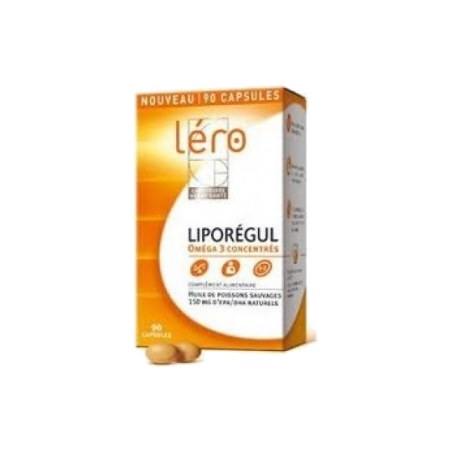 Léro liporegul oméga 3 concentrés - 90 capsules