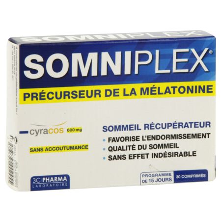 Les 3c pharma somniplex, 30 comprimés
