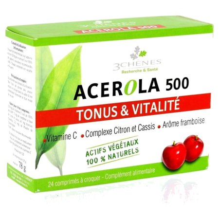 Les 3 chênes phyto acérola 500 tonus et vitalité