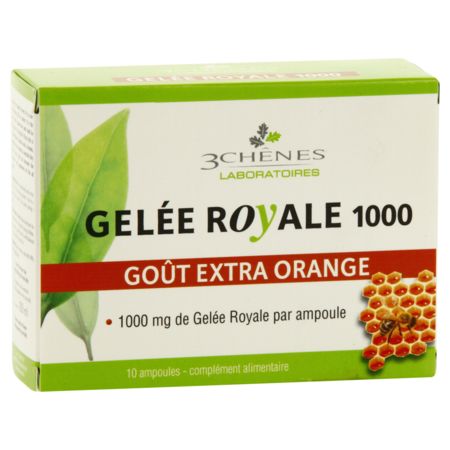 Les 3 chênes phyto gelée royale 1000 régénérant et revitalisant