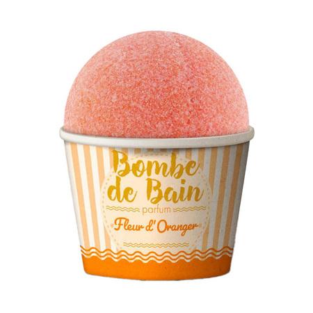 Les Petits Bains de Provence Bombe de Bain Fleur d'Oranger, 115 g