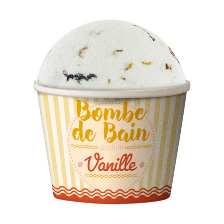 Les Petits Bains de Provence Bombe de Bain Vanille, 115 g