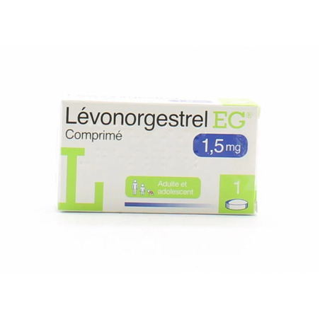 Levonorgestrel eg 1,5mg cpr 1