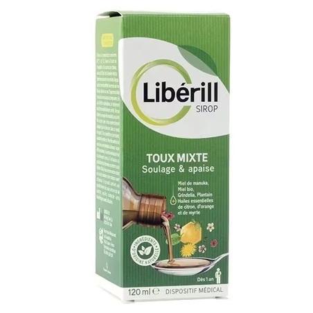 Liberill toux mixte sirop, 120 ml