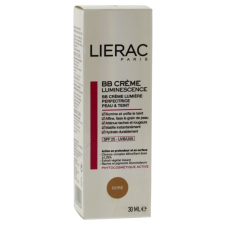 Lierac bb crème luminescence doré spf 25 - 30 ml