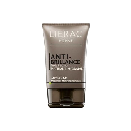 Lierac homme antibrillance fluide matifiant, 50 ml d'émulsion fluide pour application locale