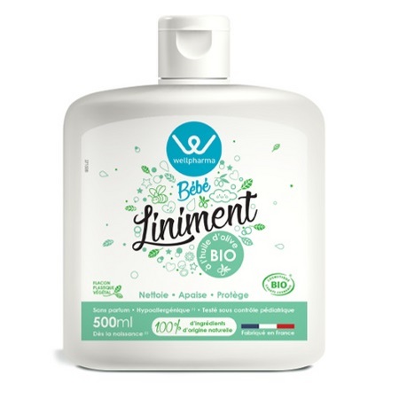 Liniment à l'huile d’olive BIO, 500 ml