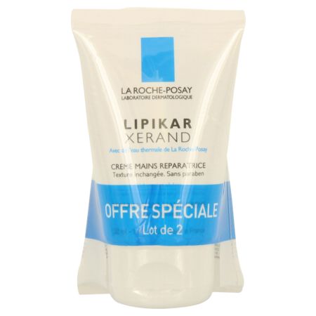 Lipikar xerand creme mains, 2 x 50 ml