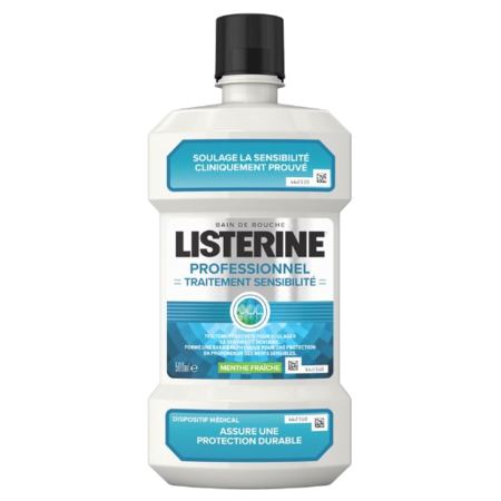 Listerine profess bain bch trait sensib 500ml