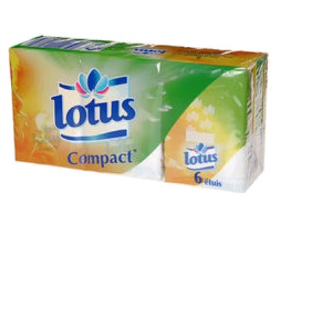 Lotus mouchoir compact x6