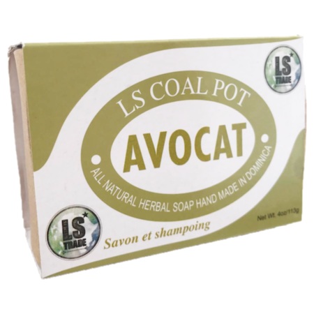 Ls Trade savon coal pot Avocat, 113g
