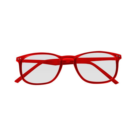 Lunettes Classique Rouge, 1.5 PHV