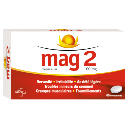 Mag 2 100 mg, 60 comprimés