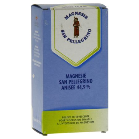 Magnesie san pellegrino anisee 44,9 % pdr eff, 125 g