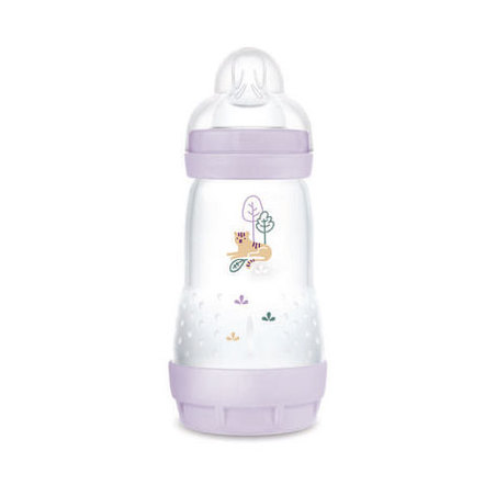 MAM Easy Start Biberon Anti-Colique Débit 2 Lilas, 260 ml