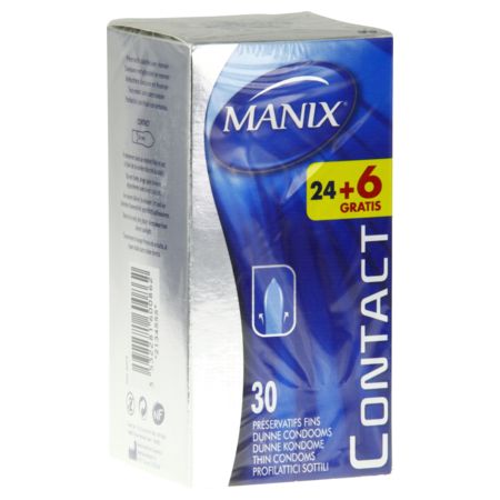 Manix contact préservatifs, x 24