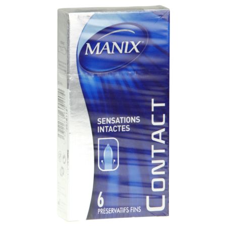 Manix contact préservatifs, x6